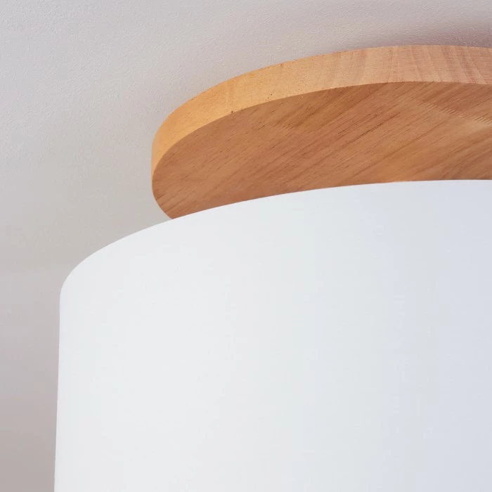 Hofstein Akrema Deckenleuchte Schwarz, Braun, 1-flammig 6 Hofstein Akrema Deckenleuchte Schwarz, Braun, 1-flammig – Bild 6