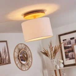 Hofstein Akrema Deckenleuchte Schwarz, Braun, 1-flammig 20 Hofstein Akrema Deckenleuchte Schwarz, Braun, 1-flammig -Bürolampen Verkäufe akrema deckenleuchte h3443927 8