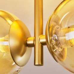 Hofstein Alden Deckenleuchte Messing, 2-flammig -Bürolampen Verkäufe alden deckenleuchte h3433638 2