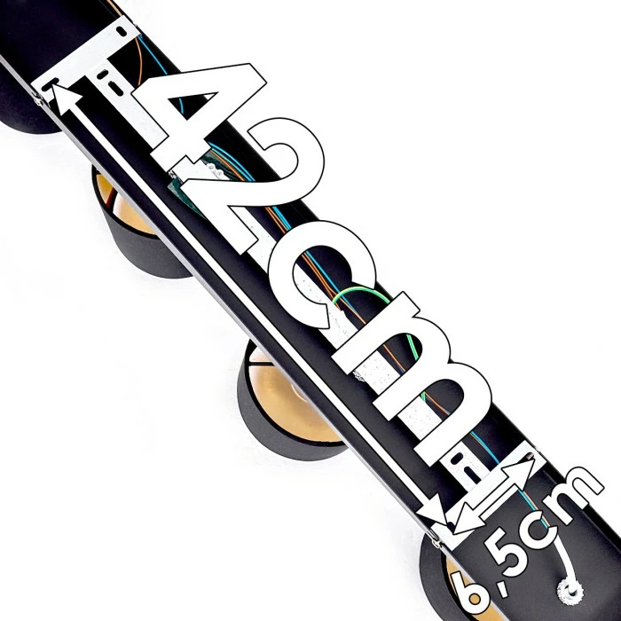 Hofstein Alsen Deckenleuchte Schwarz, 4-flammig 17 Hofstein Alsen Deckenleuchte Schwarz, 4-flammig – Bild 17