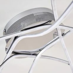 Hofstein Altino Deckenleuchte LED Chrom, 1-flammig -Bürolampen Verkäufe altino deckenleuchte h167442 11