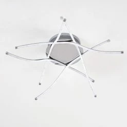 Hofstein Altino Deckenleuchte LED Chrom, 1-flammig -Bürolampen Verkäufe altino deckenleuchte h167442 13