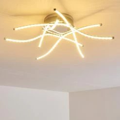 Hofstein Altino Deckenleuchte LED Chrom, 1-flammig -Bürolampen Verkäufe altino deckenleuchte h167442 14