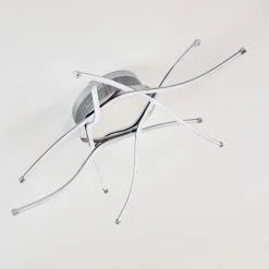 Hofstein Altino Deckenleuchte LED Chrom, 1-flammig -Bürolampen Verkäufe altino deckenleuchte h167442 8