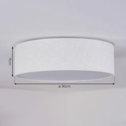 Hofstein Antillo Deckenleuchte LED Weiß, 1-flammig -Bürolampen Verkäufe antillo deckenleuchte h3436431 3