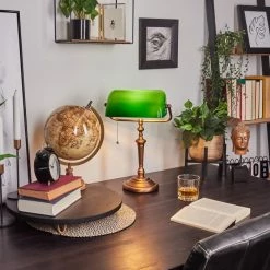 Hofstein Argyle Tischleuchte Bronze, 1-flammig -Bürolampen Verkäufe argyle tischleuchte h3555705 6