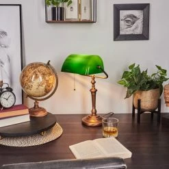 Hofstein Argyle Tischleuchte Bronze, 1-flammig -Bürolampen Verkäufe argyle tischleuchte h3555705 8