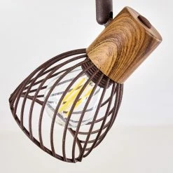 Hofstein Arjen Deckenleuchte Rostfarben, 2-flammig -Bürolampen Verkäufe arjen deckenleuchte h3336878 do1 10