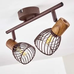 Hofstein Arjen Deckenleuchte Rostfarben, 2-flammig -Bürolampen Verkäufe arjen deckenleuchte h3336878 do1 8