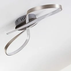 Hofstein Arlena Deckenleuchte LED Nickel-Matt, 1-flammig 37 Hofstein Arlena Deckenleuchte LED Nickel-Matt, 1-flammig -Bürolampen Verkäufe arlena deckenleuchte h167336 13