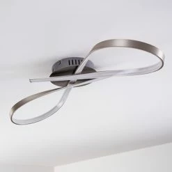 Hofstein Arlena Deckenleuchte LED Nickel-Matt, 1-flammig 41 Hofstein Arlena Deckenleuchte LED Nickel-Matt, 1-flammig -Bürolampen Verkäufe arlena deckenleuchte h167336 17