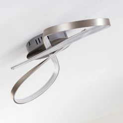 Hofstein Arlena Deckenleuchte LED Nickel-Matt, 1-flammig 45 Hofstein Arlena Deckenleuchte LED Nickel-Matt, 1-flammig -Bürolampen Verkäufe arlena deckenleuchte h167336 21