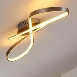 Hofstein Arlena Deckenleuchte LED Nickel-Matt, 1-flammig 28 Hofstein Arlena Deckenleuchte LED Nickel-Matt, 1-flammig -Bürolampen Verkäufe arlena deckenleuchte h167336 4