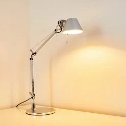 Artemide TOLOMEO MICRO Tischleuchte Aluminium, 1-flammig -Bürolampen Verkäufe artemide tolomeo micro tischleuchte a011800 11