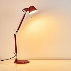 Artemide TOLOMEO MICRO Tischleuchte Rot, 1-flammig -Bürolampen Verkäufe artemide tolomeo micro tischleuchte a011810 2