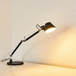 Artemide TOLOMEO MICRO Tischleuchte Schwarz, 1-flammig -Bürolampen Verkäufe artemide tolomeo micro tischleuchte a011830 10