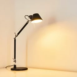 Artemide TOLOMEO MICRO Tischleuchte Schwarz, 1-flammig -Bürolampen Verkäufe artemide tolomeo micro tischleuchte a011830 2