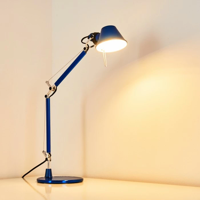 Artemide TOLOMEO MICRO Tischleuchte Blau, 1-flammig 3 Artemide TOLOMEO MICRO Tischleuchte Blau, 1-flammig – Bild 3