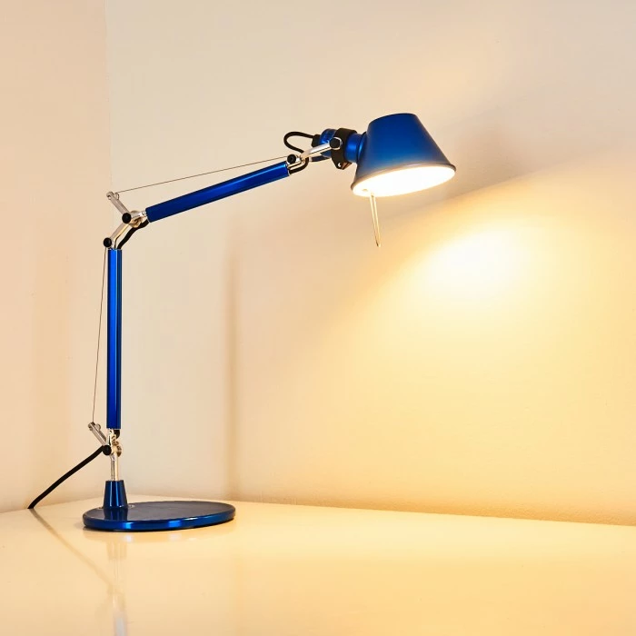 Artemide TOLOMEO MICRO Tischleuchte Blau, 1-flammig 5 Artemide TOLOMEO MICRO Tischleuchte Blau, 1-flammig – Bild 5