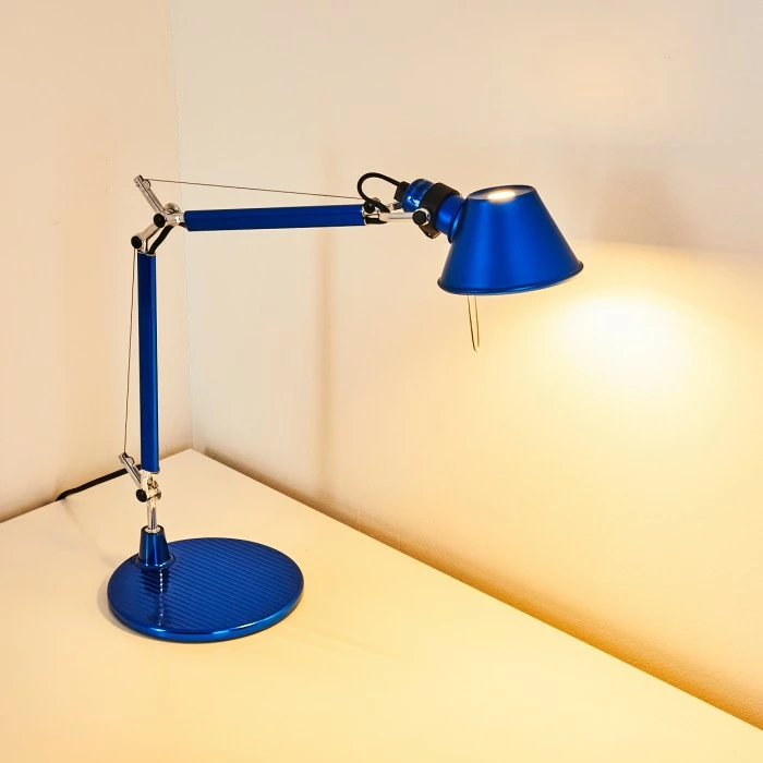 Artemide TOLOMEO MICRO Tischleuchte Blau, 1-flammig 7 Artemide TOLOMEO MICRO Tischleuchte Blau, 1-flammig – Bild 7