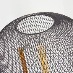 Hofstein Ateponta Stehleuchte Schwarz, Holz hell, 1-flammig -Bürolampen Verkäufe ateponta stehleuchte h3414750 2