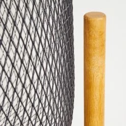 Hofstein Ateponta Stehleuchte Schwarz, Holz hell, 1-flammig -Bürolampen Verkäufe ateponta stehleuchte h3414750 5