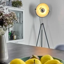 Hofstein Bagdad Stehleuchte Blau, Chrom, Grau, 1-flammig -Bürolampen Verkäufe bagdad stehleuchte h3378748 6