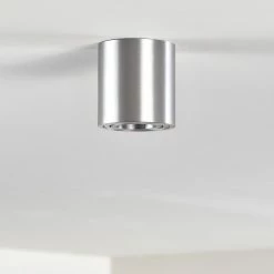 Hofstein Barbuda Deckenleuchte Silber, 1-flammig -Bürolampen Verkäufe barbuda deckenleuchte h3267592 do4 12