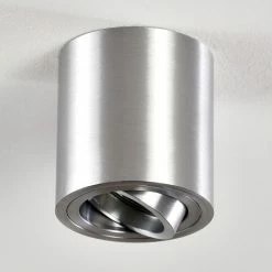 Hofstein Barbuda Deckenleuchte Silber, 1-flammig -Bürolampen Verkäufe barbuda deckenleuchte h3267592 do4 13