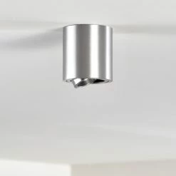 Hofstein Barbuda Deckenleuchte Silber, 1-flammig -Bürolampen Verkäufe barbuda deckenleuchte h3267592 do4 16