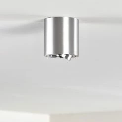 Hofstein Barbuda Deckenleuchte Silber, 1-flammig -Bürolampen Verkäufe barbuda deckenleuchte h3267592 do4 18