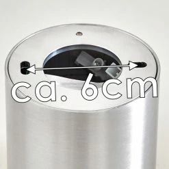 Hofstein Barbuda Deckenleuchte Silber, 1-flammig -Bürolampen Verkäufe barbuda deckenleuchte h3267592 do4 20