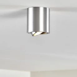 Hofstein Barbuda Deckenleuchte Silber, 1-flammig -Bürolampen Verkäufe barbuda deckenleuchte h3267592 do4 3