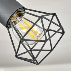 Hofstein Baripada Deckenleuchte Chrom, Grau, 2-flammig -Bürolampen Verkäufe baripada deckenleuchte h3388198 2