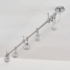 Hofstein Bernex Deckenleuchte Chrom, 5-flammig -Bürolampen Verkäufe bernex deckenleuchte h3277560 do1 12