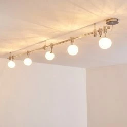 Hofstein Bernex Deckenleuchte Chrom, 5-flammig -Bürolampen Verkäufe bernex deckenleuchte h3277560 do1 13