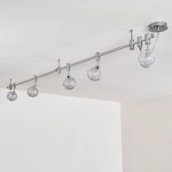 Hofstein Bernex Deckenleuchte Chrom, 5-flammig -Bürolampen Verkäufe bernex deckenleuchte h3277560 do1 5