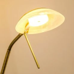 Hofstein Biot Deckenfluter LED Altmessing, 2-flammig -Bürolampen Verkäufe biot deckenfluter h165424 14