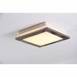 Hofstein Brescia Deckenleuchte LED Chrom, 1-flammig -Bürolampen Verkäufe brescia deckenleuchte 8025 30 3