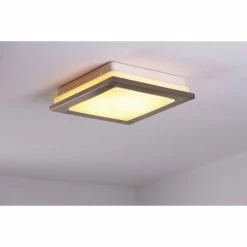 Hofstein Brescia Deckenleuchte LED Chrom, 1-flammig -Bürolampen Verkäufe brescia deckenleuchte 8025 30 9