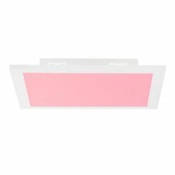 Brilliant Leuchten Brilliant Abie Deckenpaneel LED Weiß, 1-flammig, Fernbedienung, Farbwechsler -Bürolampen Verkäufe brilliant abie deckenpaneel g90317 05 3