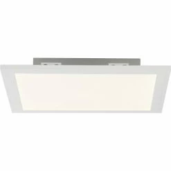 Brilliant Leuchten Brilliant Abie Deckenpaneel LED Weiß, 1-flammig, Fernbedienung, Farbwechsler -Bürolampen Verkäufe brilliant abie deckenpaneel g90317 05 8