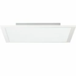 Brilliant Leuchten Brilliant Abie Deckenpaneel LED Weiß, 1-flammig, Fernbedienung, Farbwechsler -Bürolampen Verkäufe brilliant abie deckenpaneel g90318 05 10