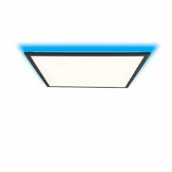 Brilliant Leuchten Brilliant Allie Deckenpanel LED Schwarz, 1-flammig, Fernbedienung