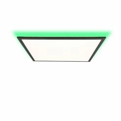 Brilliant Leuchten Brilliant Allie Deckenpanel LED Schwarz, 1-flammig, Fernbedienung -Bürolampen Verkäufe brilliant allie deckenpanel g96947 76 4