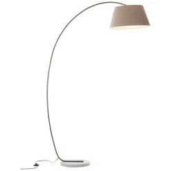 Brilliant Leuchten Brilliant Brok Bogenlampe Grau, 1-flammig -Bürolampen Verkäufe brilliant brok bogenlampe 92712 20 6