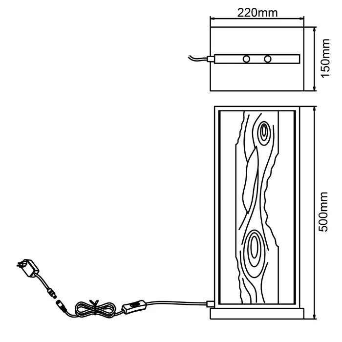 Brilliant Leuchten Brilliant Chaumont Tischleuchte LED Schwarz, Naturfarben, 1-flammig 7 Brilliant Leuchten Brilliant Chaumont Tischleuchte LED Schwarz, Naturfarben, 1-flammig – Bild 7