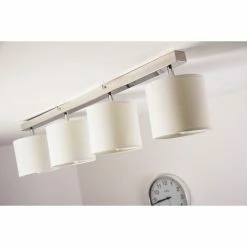 Brilliant Leuchten Brilliant Deckenleuchte Sandra Chrom, 4-flammig -Bürolampen Verkäufe brilliant deckenleuchte sandra g85031 05 3