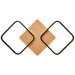 Brilliant Leuchten Brilliant Dennet Deckenleuchte LED Schwarz, Braun, 1-flammig 17 Brilliant Leuchten Brilliant Dennet Deckenleuchte LED Schwarz, Braun, 1-flammig -Bürolampen Verkäufe brilliant dennet deckenleuchte g99750 76 6