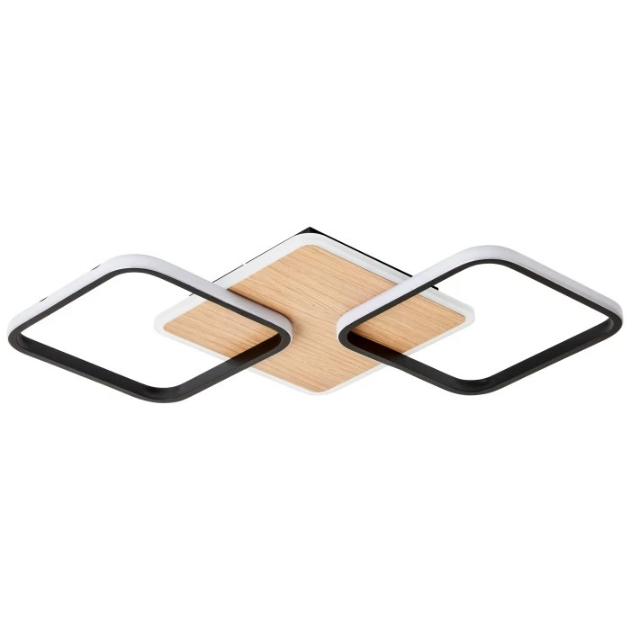 Brilliant Leuchten Brilliant Dennet Deckenleuchte LED Schwarz, Braun, 1-flammig 10 Brilliant Leuchten Brilliant Dennet Deckenleuchte LED Schwarz, Braun, 1-flammig – Bild 10